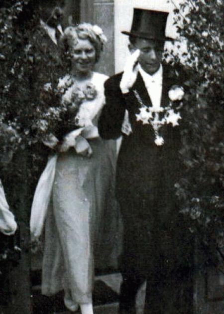 1946 Alfons Lahme(+) und Walburga Wommelsdorf