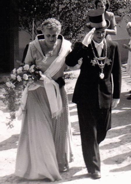1951 Franz Schröder(+) und Josefine Schilling(+) 